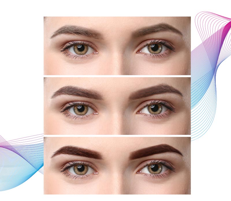 Eyebrow dye shop